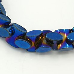 Bracelets extensibles en hematite synthétique non magnétique&nbsp;BJEW-K001-02C