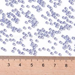 TOHOラウンドシードビーズ  日本製シードビーズ  （988)つの内側のカラークリスタル/ライラックの裏地  11/0  2.2mm  穴：0.8mm  約5555個/50g&nbsp;SEED-XTR11-0988
