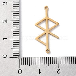 304 нержавеющая сталь амулет руна любовь мир соединительные подвески&nbsp;STAS-S149-09G