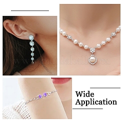 1200 шт. 6-х цветные железные крышки для бусин&nbsp;IFIN-YW0003-72