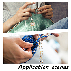 1 набор акриловых бусин для вязания&nbsp;HJEW-BC0001-37