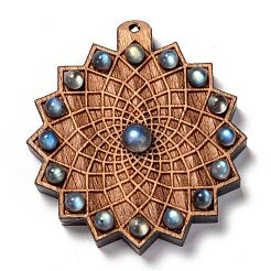 Pendentifs en bois de hêtre&nbsp;G-F701-02