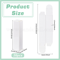 Lippenstift-Verpackungsboxen aus Karton&nbsp;LS-CON-WH0086-214