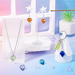 Наборы для самостоятельного изготовления подвесок из стеклянных бутылок с бриллиантами DIY-TA0012-40A