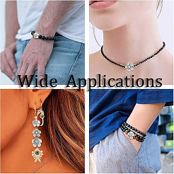 150шт 3 стиля сплава распорные бусины&nbsp;FIND-YW0011-75