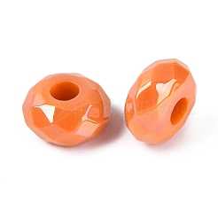 Perles européennes en acrylique opaque&nbsp;OACR-E033-23J