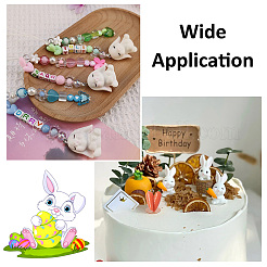 20шт 10 стиля непрозрачные подвески из смолы&nbsp;RESI-BT0001-27