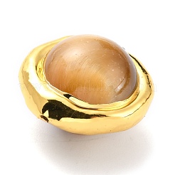 Природных тигровый глаз бисером G-B011-06G-D