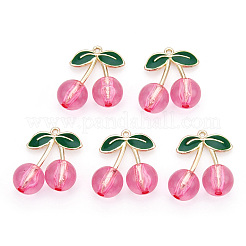 Подвески из эмали и сплава ENAM-N056-184-RS