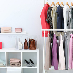 Пластиковая вешалка для одежды органайзер для сумок AJEW-WH0270-736