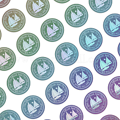 Водонепроницаемая самоклеящаяся лазерная наклейка для домашних животных STIC-WH0028-004