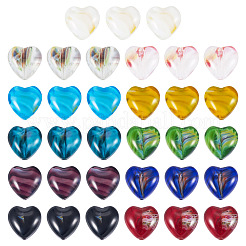 66 шт. нити стеклянных бусин миллефиори 11 цветов GLAA-TA0012-35