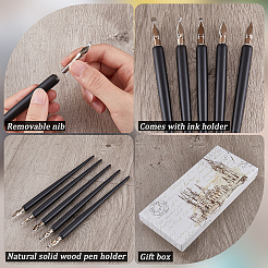 Деревянная ручка&nbsp;AJEW-WH20004-11