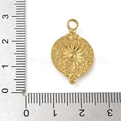 Подвески из нержавеющей стали 304 со стразами&nbsp;STAS-I322-27G-06