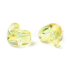 Уф-покрытие прозрачные акриловые бусины&nbsp;MACR-F083-11E