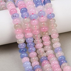 Chapelets de perles de jade blanche naturelle&nbsp;X-G-E507-01-08