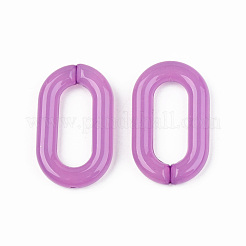 Anneaux imitation jelly acrylique&nbsp;OACR-T024-02-E02