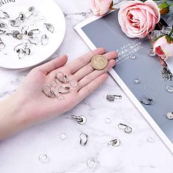 80 pièce de 4 styles de boucles d'oreilles à levier en acier inoxydable 304&nbsp;STAS-UN0024-46