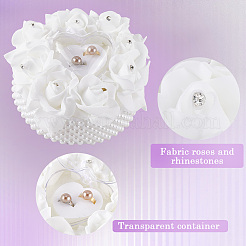 Пластиковых дисплеев кольцо&nbsp;AJEW-WH20001-97