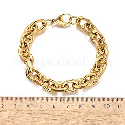 Bracelets à chaîne en acier inoxydable 304 pour femmes&nbsp;BJEW-Q050-01D-G