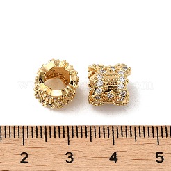Стойки обшивки латунь микро проложить кубического циркония бусы KK-Q795-03G