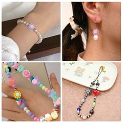 35 шт. 7-цветные бусины из сплава&nbsp;FIND-CJ0011-16