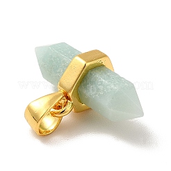 Natürliche amazonite spitze Anhänger&nbsp;G-P481-01G-09
