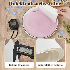 Getrocknetes geprägtes Papier&nbsp;DIY-WH0622-646A