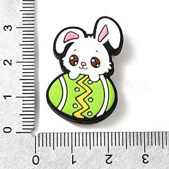 Силиконовые бусины на пасхальную тематику SIL-L006-A02