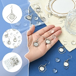 Комплект висячих сережек своими руками DIY-FS0008-23