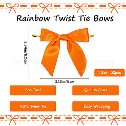 Бантом из полиэстера&nbsp;DIY-WH20001-46B