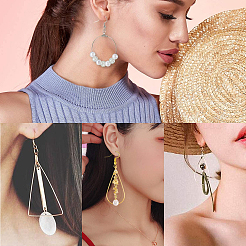 Самодельная висячая серьга&nbsp;DIY-SC0010-14G