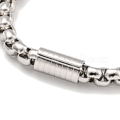 Устойчивые к потускнению браслеты-цепочки из нержавеющей стали 304 для женщин BJEW-R318-03C-P