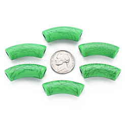 Perles acryliques craquelées opaques&nbsp;MACR-S372-001N-007