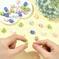 20шт фарфоровые бусины ручной работы&nbsp;PORC-YW0001-71C