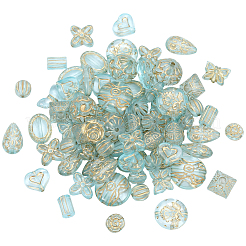 Perline acriliche trasparenti da 120 g&nbsp;MACR-PA0001-72C