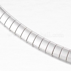 Не тускнеющие ожерелья из нержавеющей стали 304&nbsp;X-NJEW-D274-02P