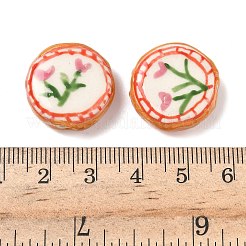 Фарфоровые бусины ручной работы PORC-C008-04A