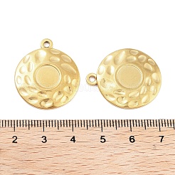 Cabochon pendenti in acciaio inossidabile 304&nbsp;STAS-P364-09G