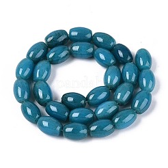 Окрашенные естественный агат бисер пряди&nbsp;G-T144-51A-04