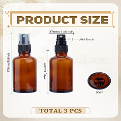 Стеклянные флаконы для распыления духов&nbsp;MRMJ-WH0104-06B