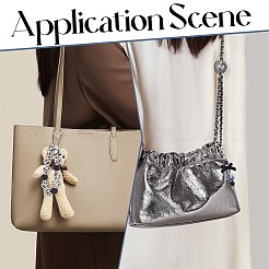 40 шт. 2 стиля поворотных карабинов из цинкового сплава FIND-SP0002-56A