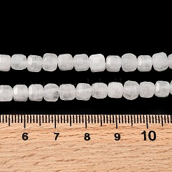 Бусины из натурального белого нефрита G-F797-A14-01