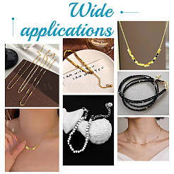 80 шт. разделительные бусины из нержавеющей стали 304&nbsp;STAS-UN0050-36