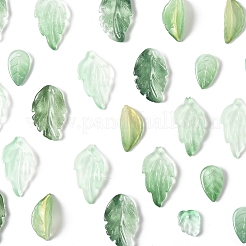 120 шт. 6 стиля подвески из окрашенного и подогреваемого стекла&nbsp;GLAA-FS0002-24