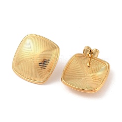Pendientes de botón de acero inoxidable 304&nbsp;EJEW-S227-23G