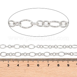 Текстурированные овальные звенья цепей из нержавеющей стали 304&nbsp;CHS-P028-12P