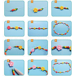 Fabrication de colliers pour enfants à faire soi-même&nbsp;DIY-SC0004-46S