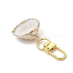 Гальванические подвесные украшения в виде ракушек&nbsp;HJEW-JM03070