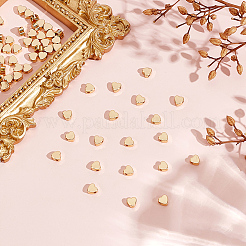 60 шт. долговечные латунные бусины с покрытием&nbsp;KK-ME0002-08